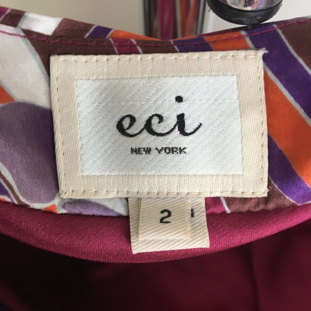 ECI 100% Silk Skirt - Picture 4 of 6